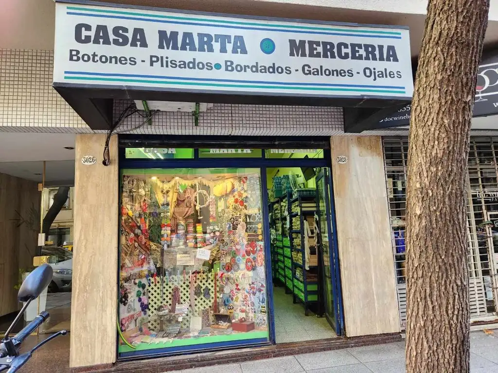 Venta fondo de comercio Mercería en Barrio Norte