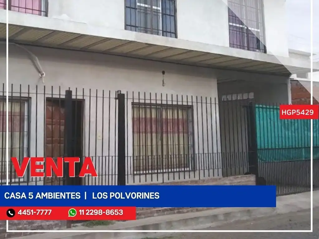 Casa - Venta - Argentina, Los Polvorines - Lourdes 4400