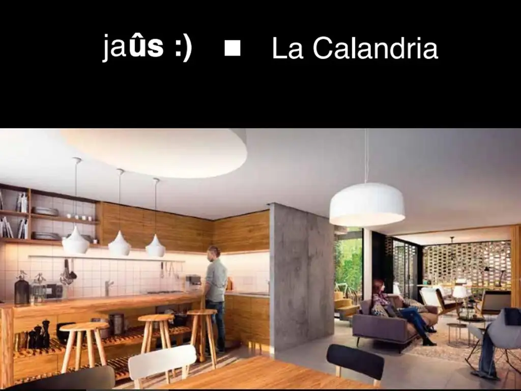 LA CALANDRIA Dúplex con ESTILO Y DISEÑO - 3 Dorm a ESTRENAR