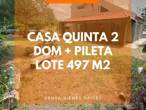 | VENTA | CASA-QUINTA, 2 DORM, ABASTO, LA PLATA