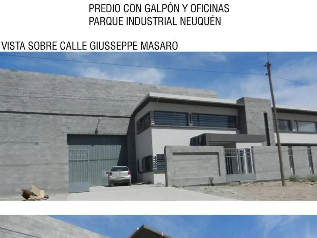 Alquilo Galpón 1000 m2 -320 m2 ofi y predio 1 Has PIN Neuque