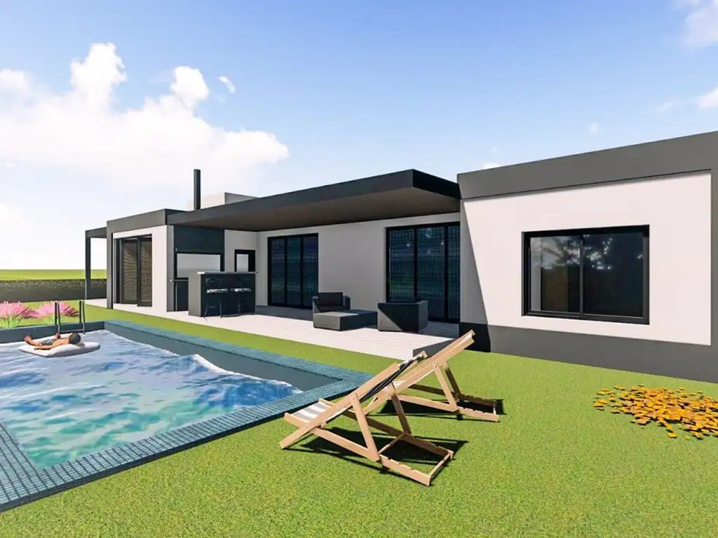 Casa en venta La Plata Miralagos en construcción