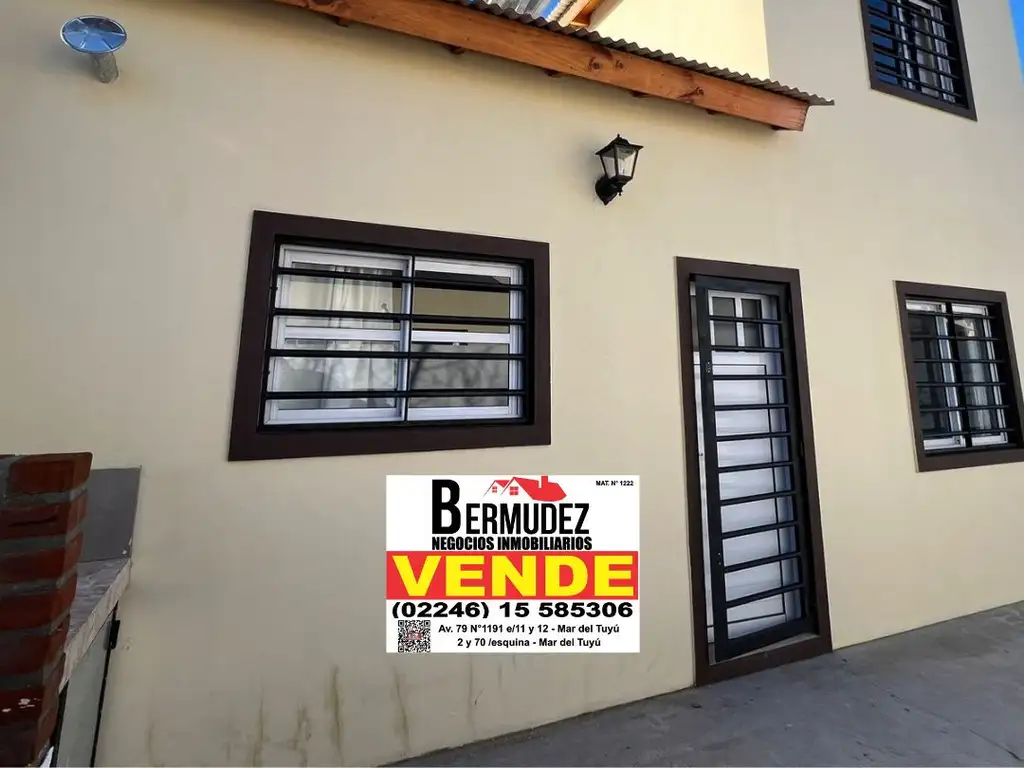 Venta Chalet 4 Ambientes En Mar Del Tuyu Calle 82 Entre 6 Y 7