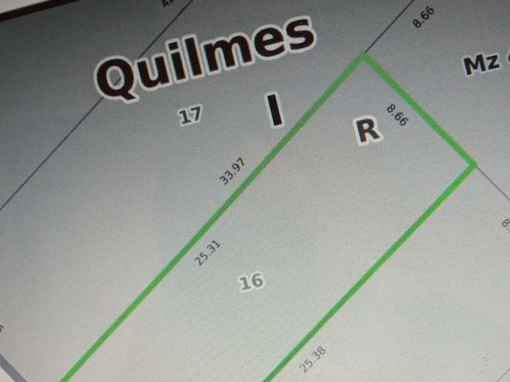 Lote - Venta - Argentina, Quilmes - Bernardo de Yrigoyen 300