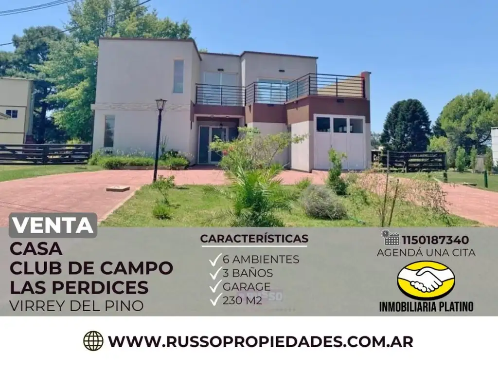 Venta Casa 6 Ambientes Virrey Del Pino