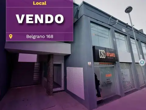 Vendo Local en Belgrano 168