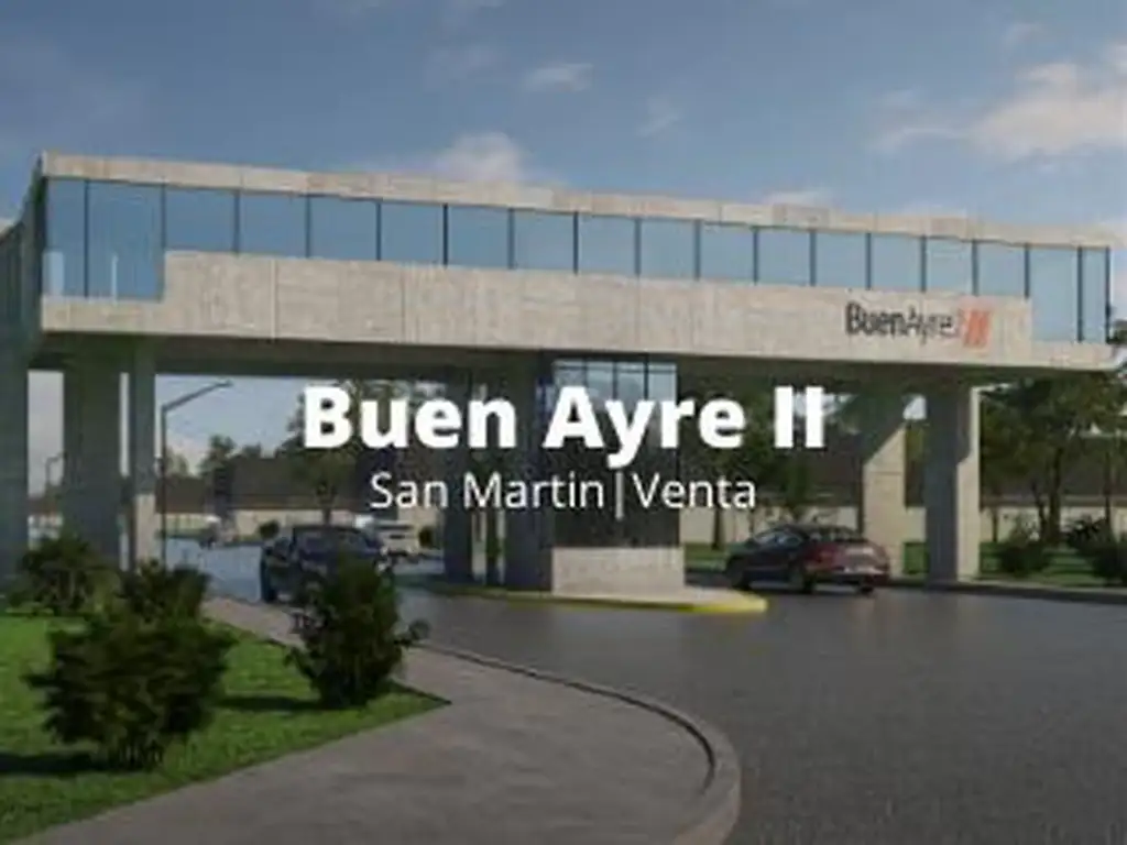 Parque Industrial Polo Buen Ayre II Lotes desde 752 M2 a 3.800M2 en el Pdo de San Martín