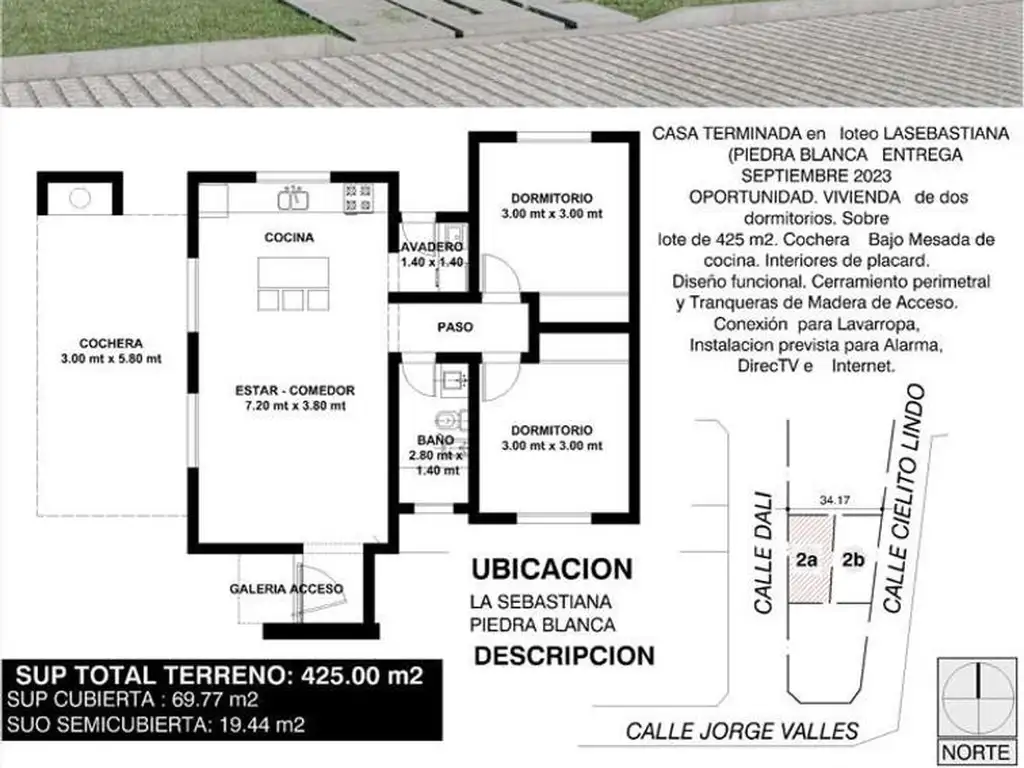 4 Viviendas en construcción Merlo San Luis