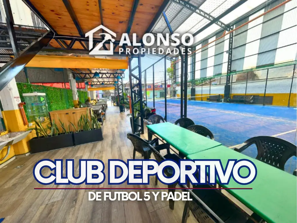 Club de Fútbol 5 - Enorme Predio - Venta - Lanús Oeste