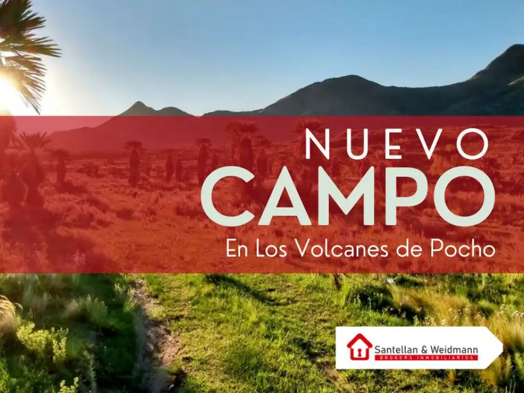 Campo ubicado en Los Volcanes de Pocho – Departamento de Pocho