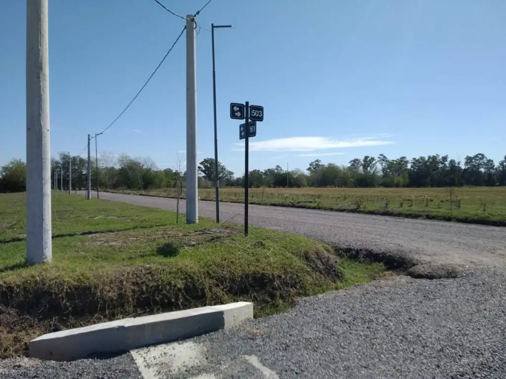 Loteo abierto en Barrio Senderos