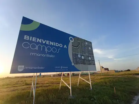 VENTA LOTE CAMPOS DE MANANTIALES2 300M APTO DUPLEX