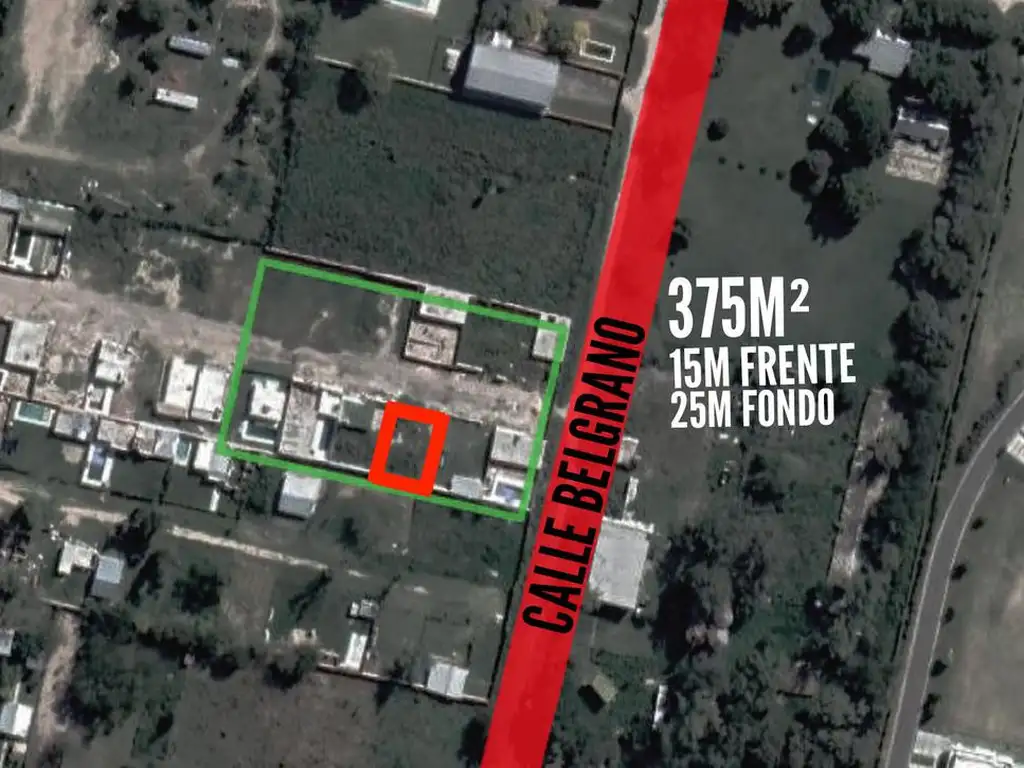 Terreno en venta - 375 mts2 - Pilar