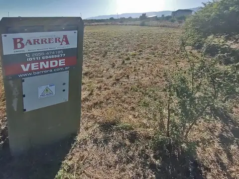 Terreno Estación Conlara 536 m2