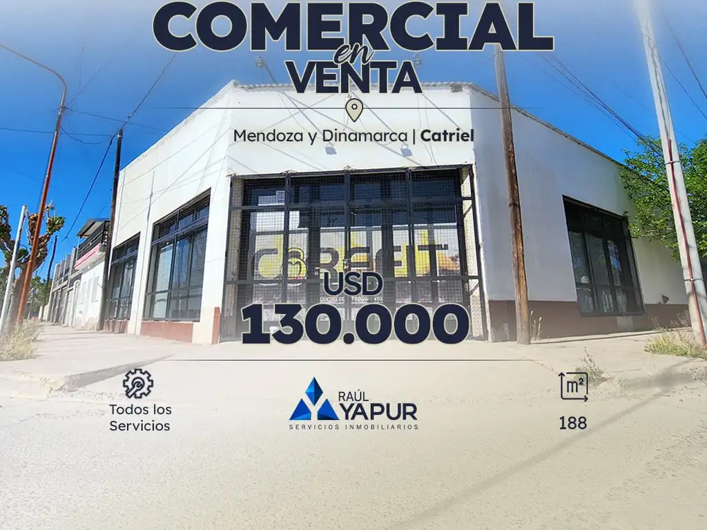 SALÓN COMERCIAL EN VENTA | CATRIEL