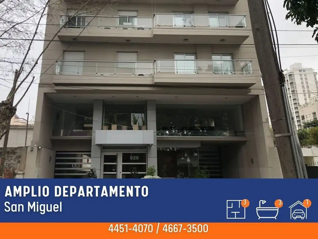 Departamento - Venta - Argentina, San Miguel - Rodriguez Peña 929