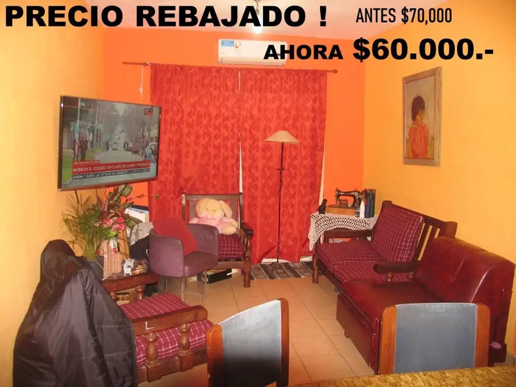 PRECIO REBAJADO   DPTO 3 AMB. "ALTOS DE MADERO"