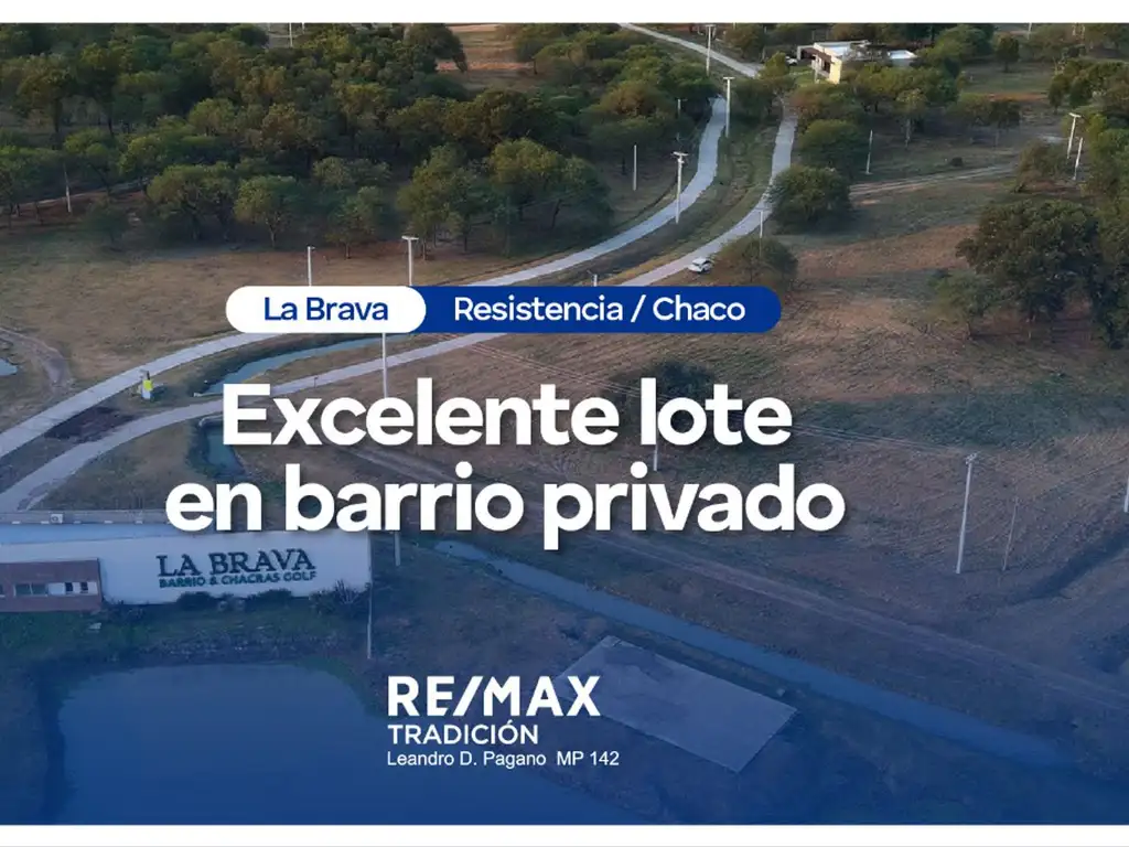 VENTA Terreno La Brava Barrio & Chacras Golf