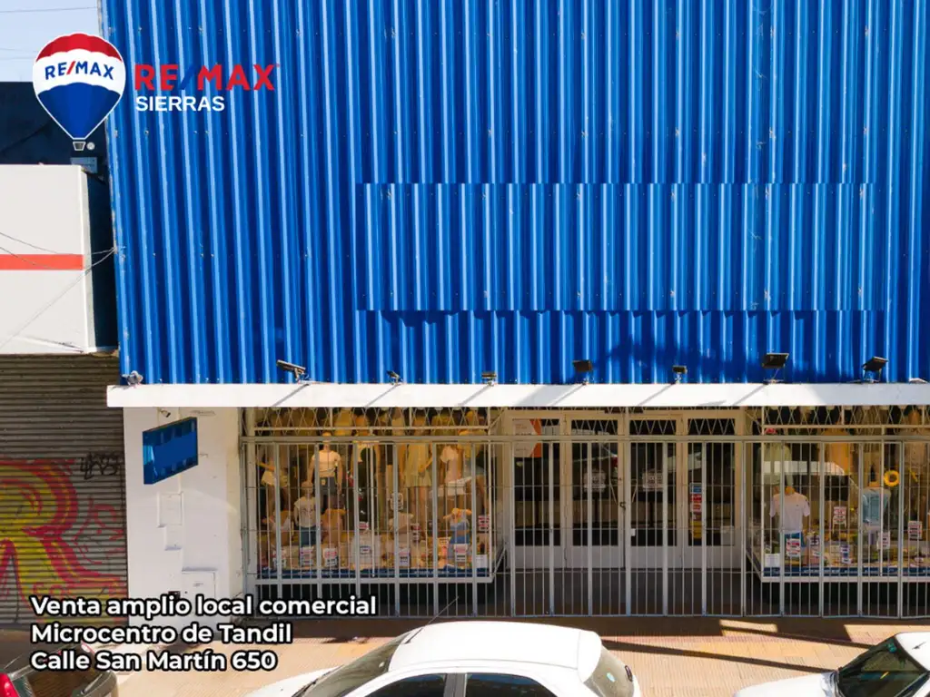 VENTA AMPLIO LOCAL COMERCIAL TANDIL CENTRO