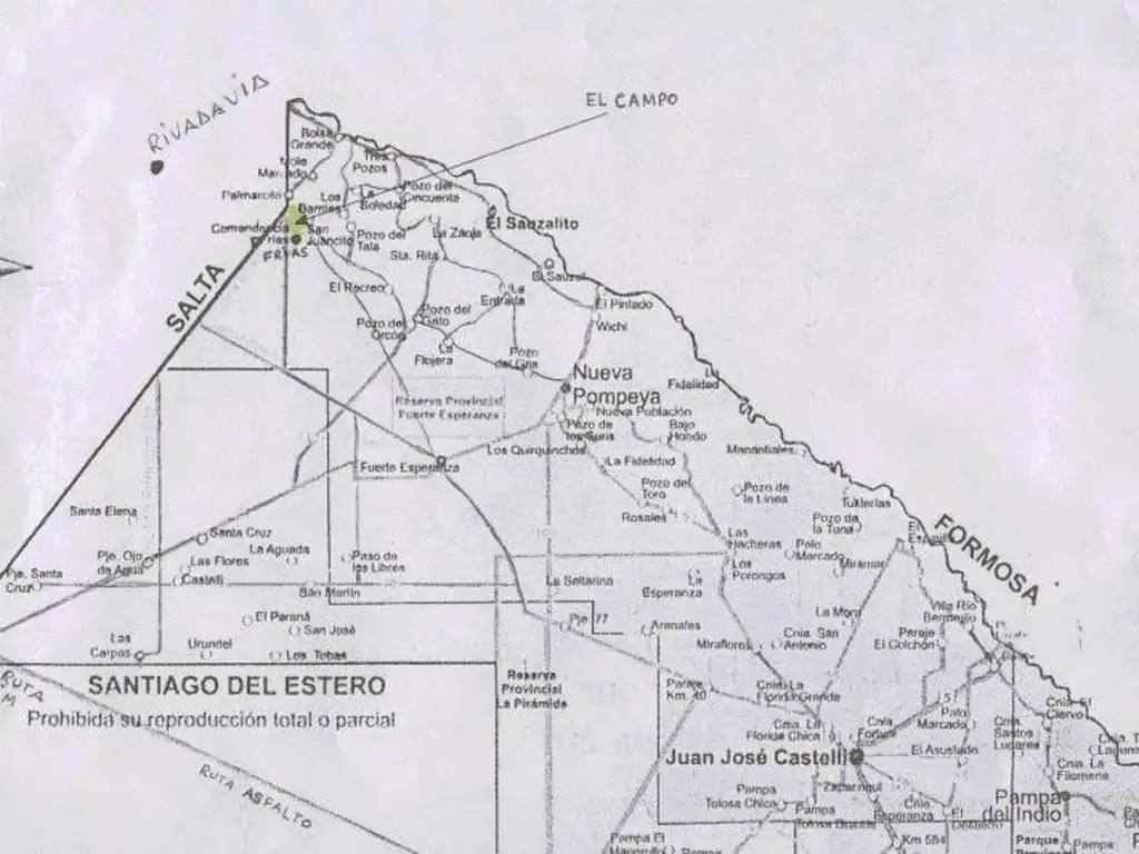 PROPIEDADES RURALES - FORESTAL - MISIÓN NUEVA POMPEYA