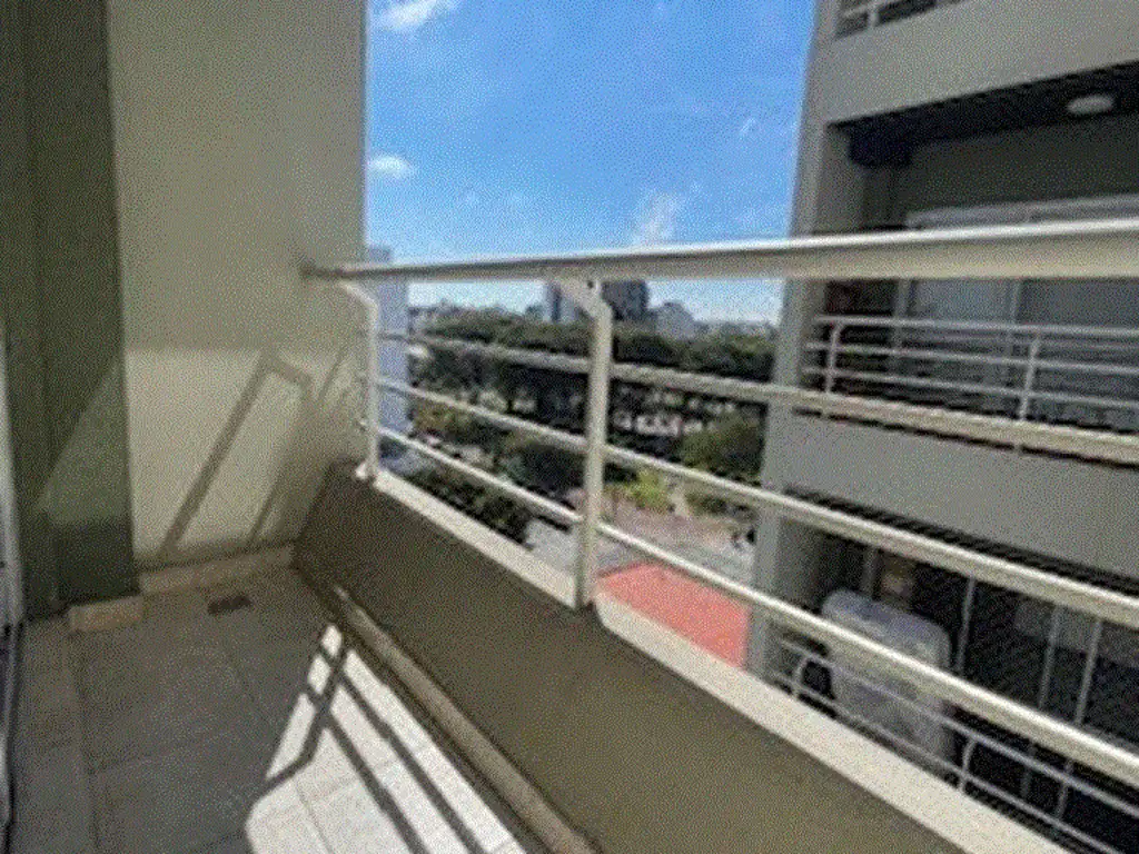 EXCEL MONO-AMB A ESTRENAR POSESION INMEDIATA BALCON Y BAÑO COMPLETO 37,78 MTS, VISTA A PLAZA