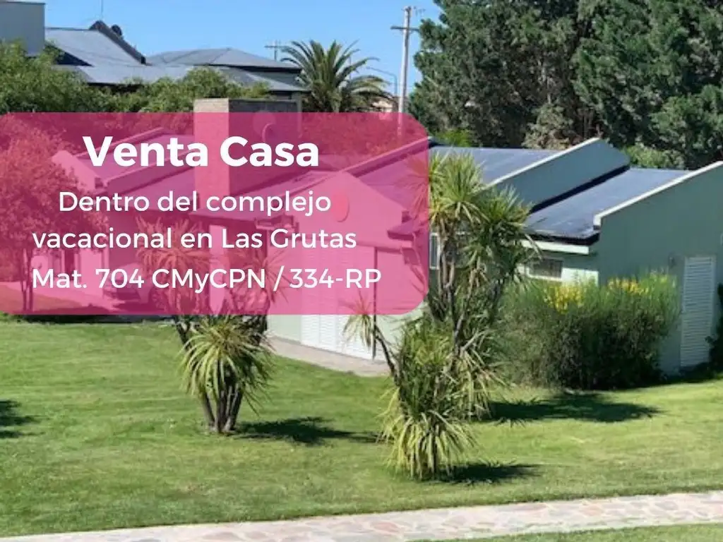 Casa en venta en Las Grutas