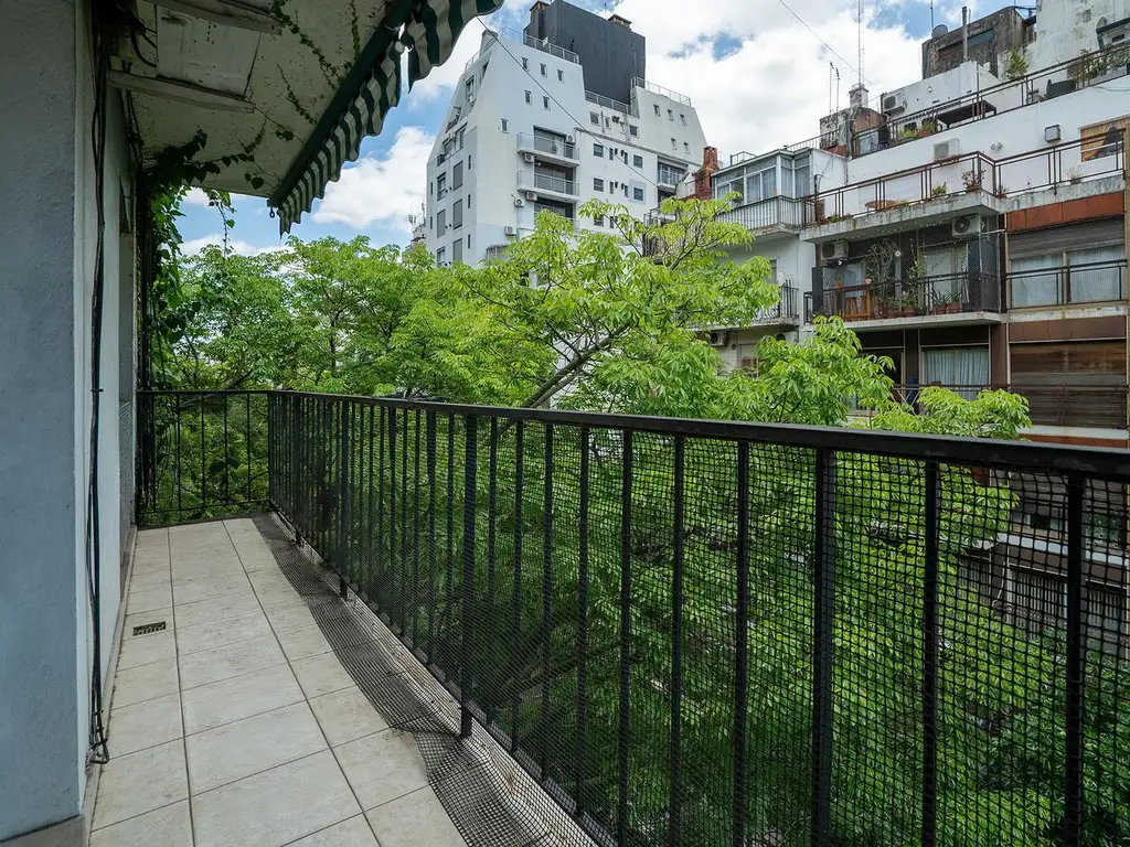 3 ambientes al frente con balcon corrido, Belgrano C