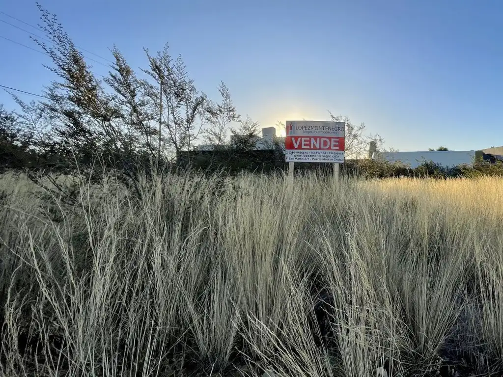 Se vende lote en Solana de la Patagonia