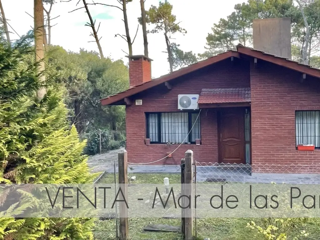 Casa 3 ambientes + Quincho, para vivir todo el año.