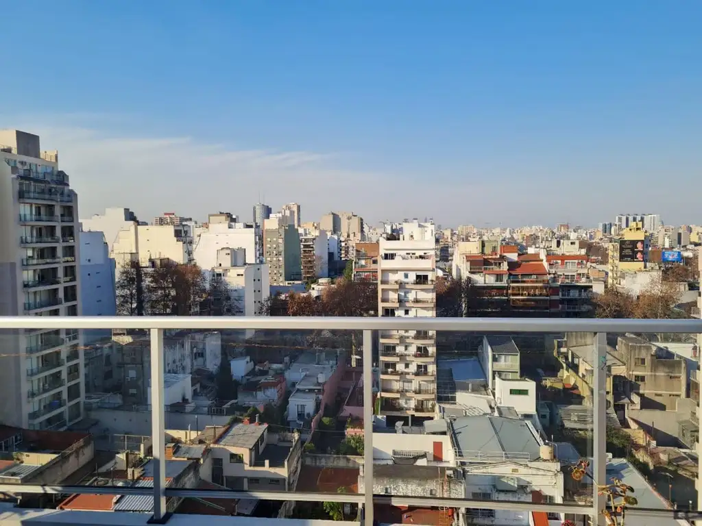 Venta de 2 ambientes con cochera y terraza a estrenar