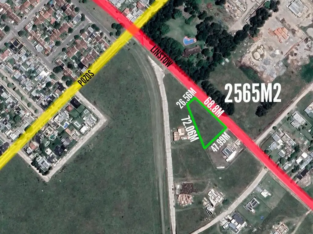 Terreno en venta - 2565mts2 - Tandil