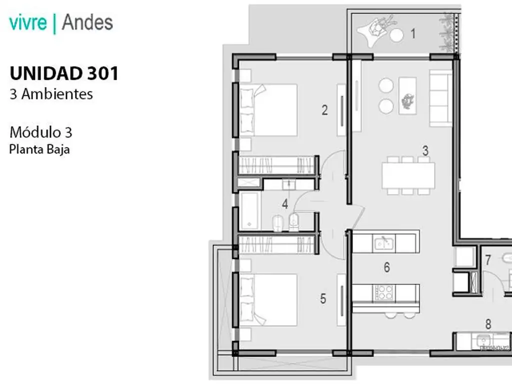 Venta de pozo 3 amb. en San Martin de los Andes, Neuquen