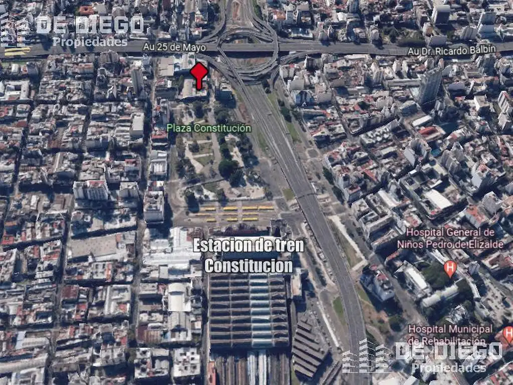 Lote para desarrollo 23000 m2 vendibles con frente de 52 metros sobre Plaza Constitución