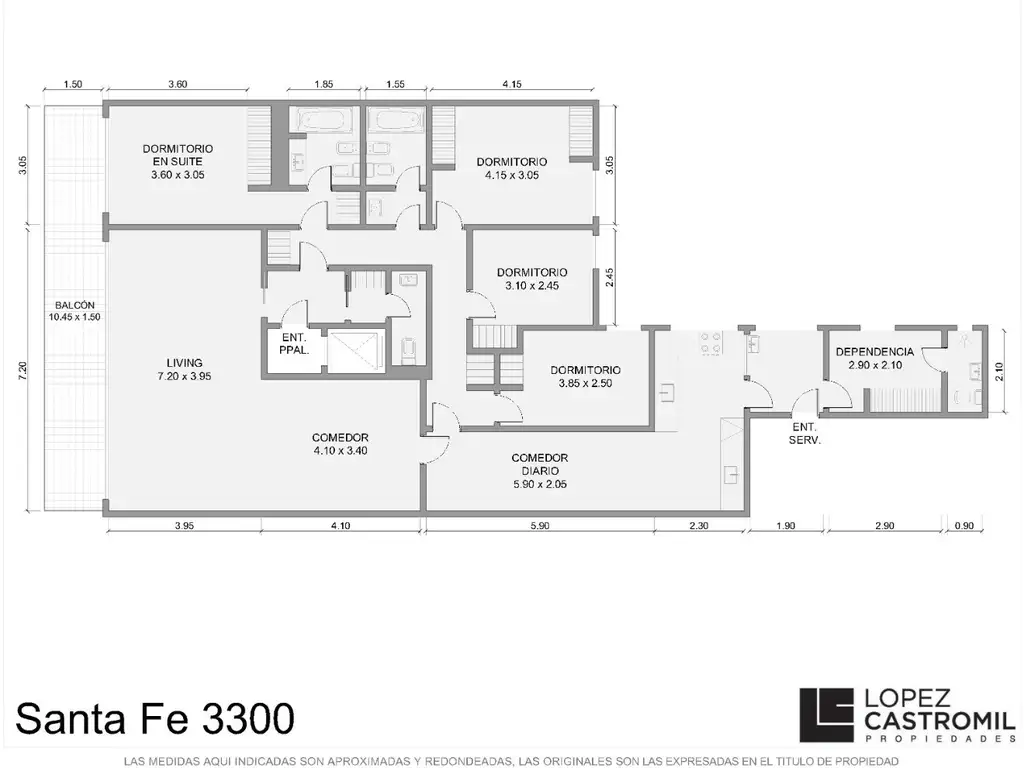 Departamento en Venta en Botanico - 5 ambientes