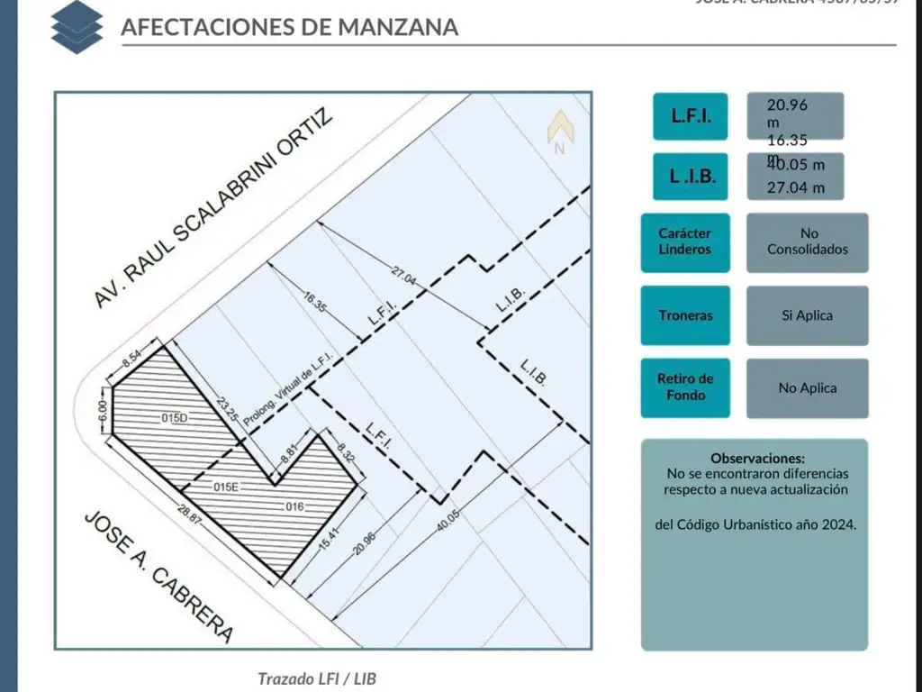 VENTA LOTE TRIPLE EN ESQUINA PALERMO