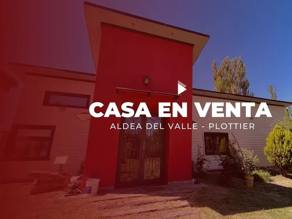 Casa con pileta en venta Plottier Aldea del Valle