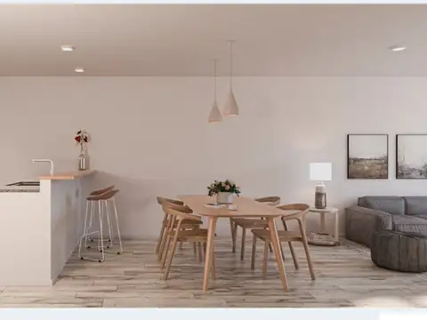 Departamento 3 ambientes con 2 baños