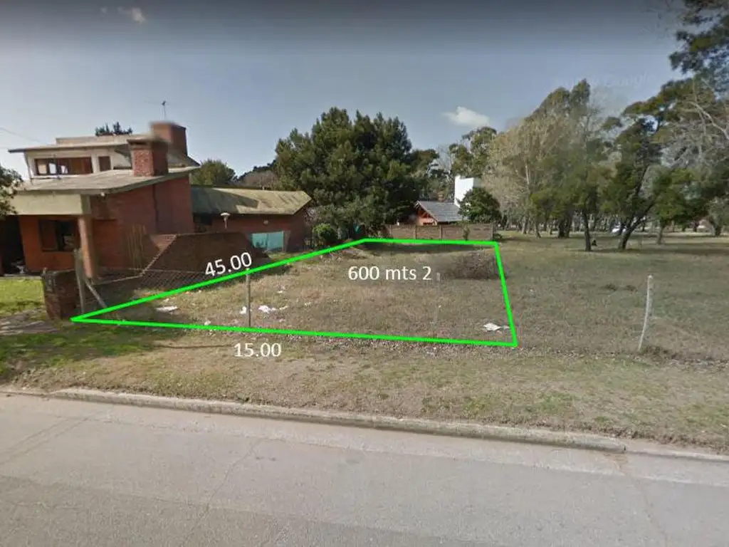 Terreno venta 15 x 45mts - 600 mts 2 totales- Mar De Ajo