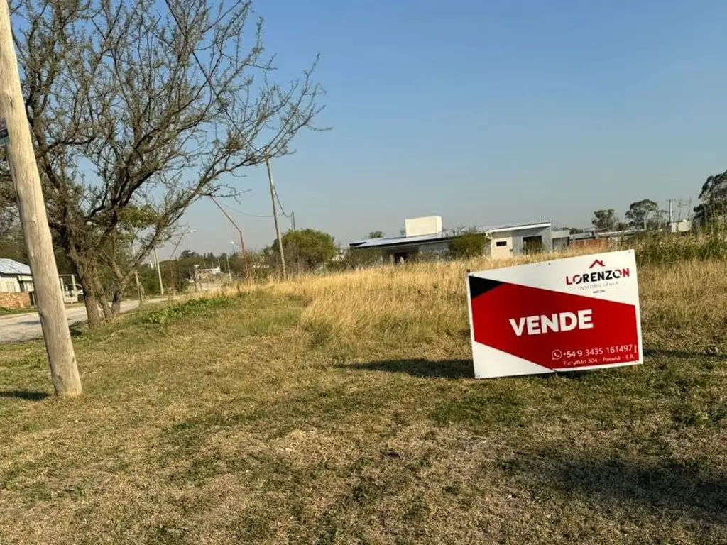 OASIS III EN ORO VERDE - TERRENO EN ESQUINA EN VENTA