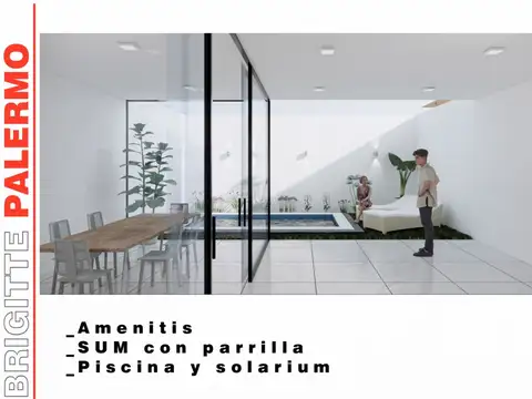 Departamento 2 ambientes con 1 baño