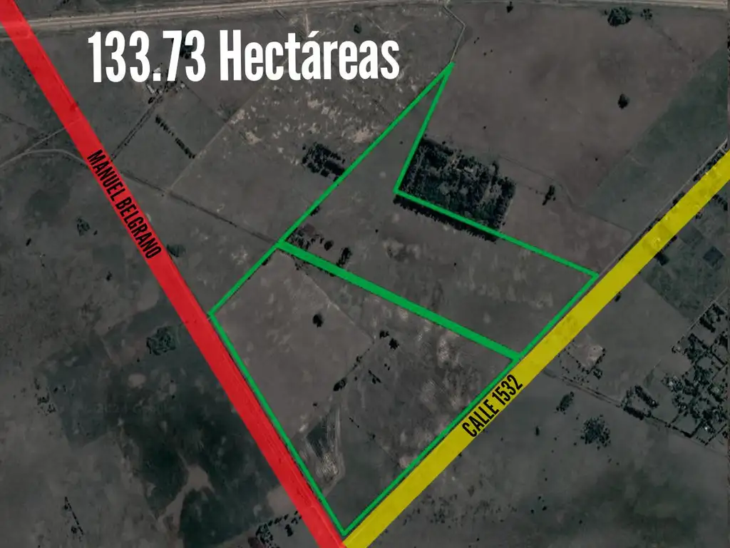 Campo en venta - 133.73 Hectáreas - Florencio Varela