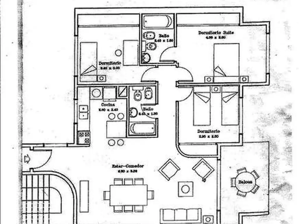 Excelente semipiso  a estrenar,4 amb.balcon terraza, cochera, SUM.Piscina.