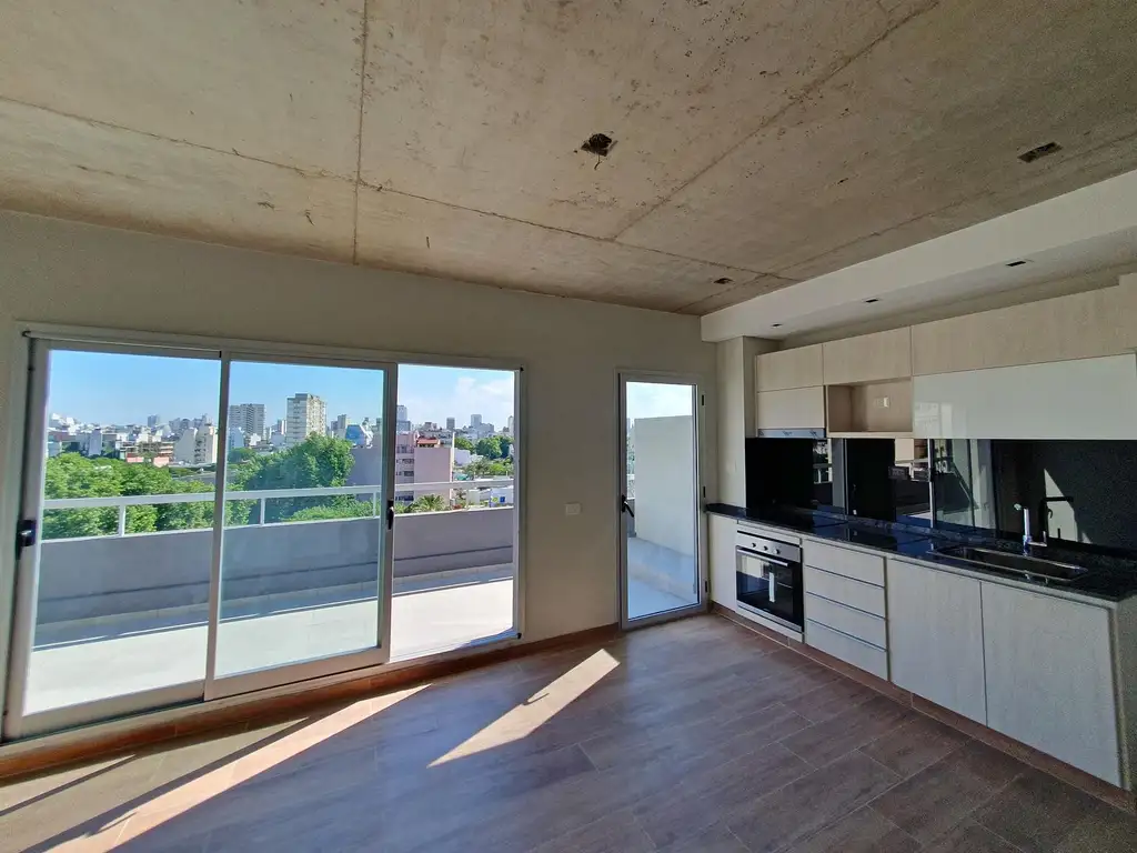 2 amb con balcon terraza, vista panoramica. PRECIO CON BAULERA INCLUIDA.