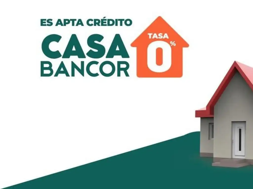 Venta casa 2 Dormitorio Los Olmos Appto Bancor