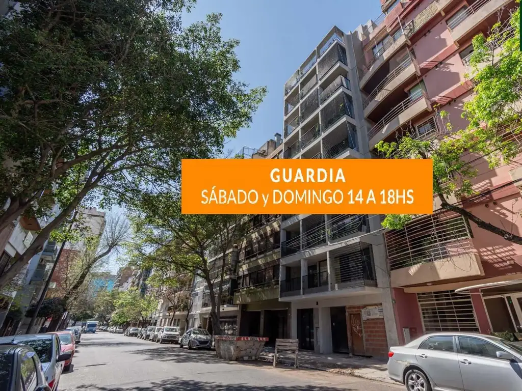 2 amb con balcón terraza y Amenities | Ver sab y dom 14 a 18