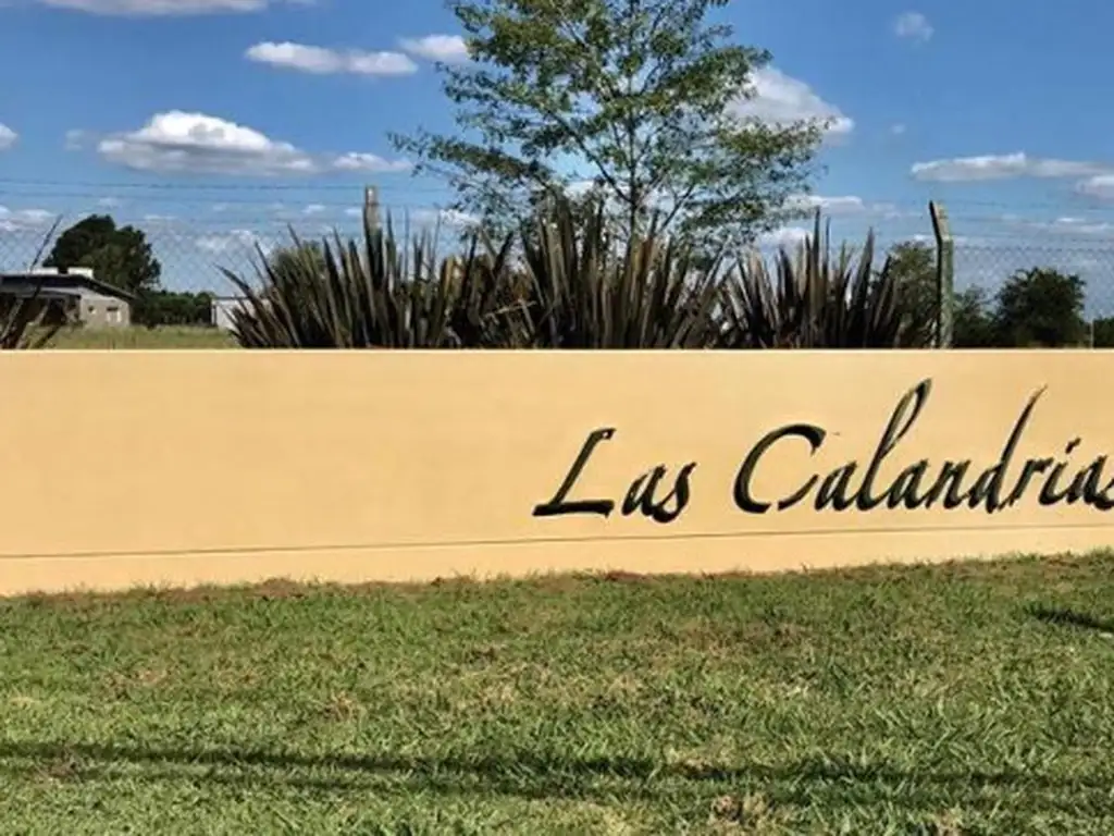 Lote barrio cerrado "Las Calandrias", ubicado en Libertador San Martin, Cardales