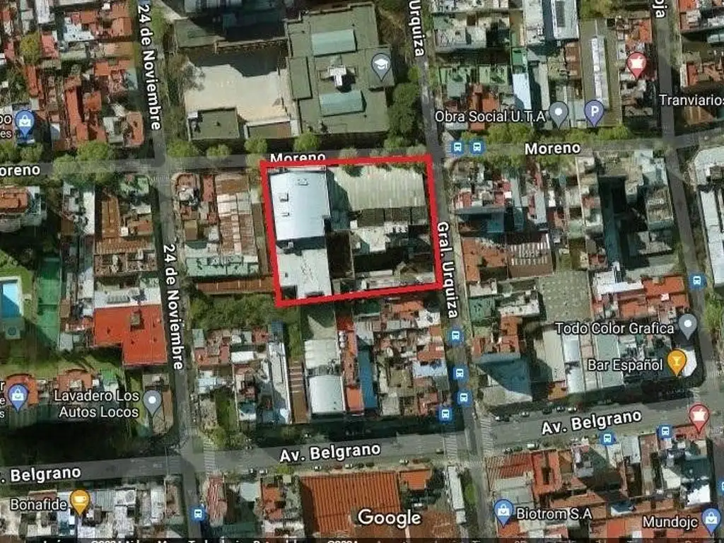 Venta terreno en Balvanera, CABA