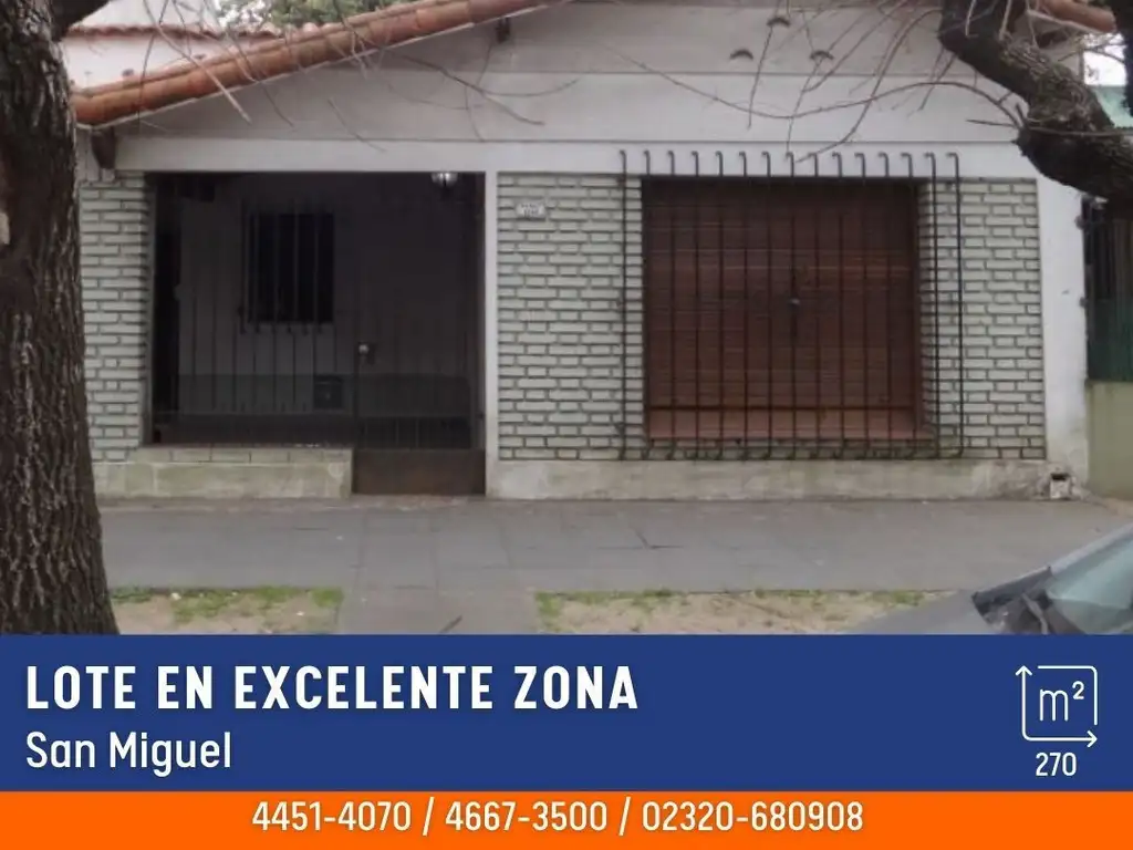 Lote - Venta - Argentina, San Miguel - Muñoz 1266