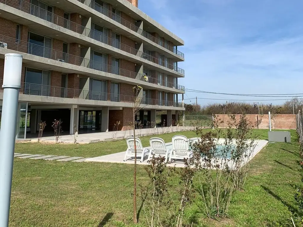 2 Dormitorios + cochera 100m2 totales + Amenities