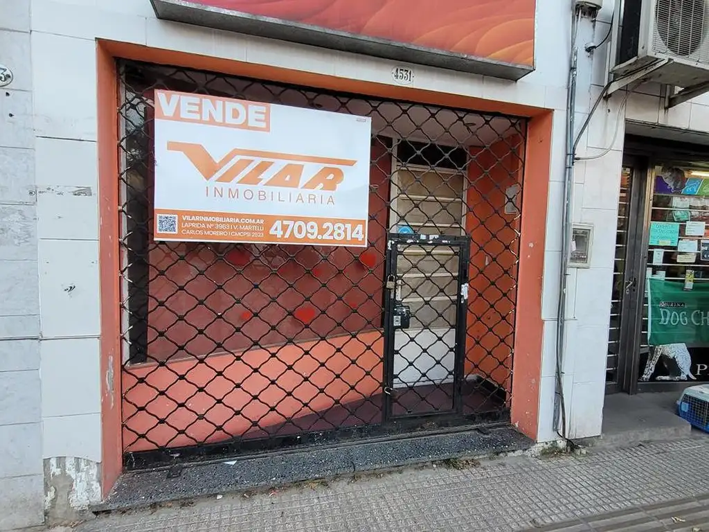 Local y Terreno en venta sobre Av. Laprida zona comercial de Villa Martelli.